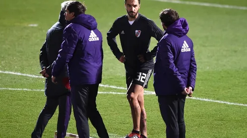 Nacho nunca pudo entrenar a la par de sus compañeros durante toda la estadía en España