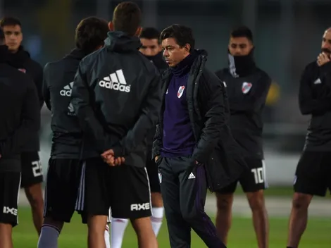 Máximo hermetismo de River en Madrid