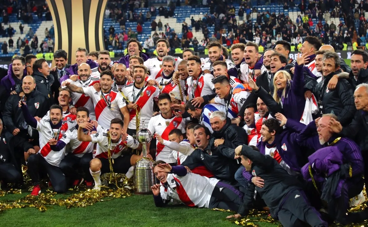 River alcanzó la gloria eterna en Madrid en la cara de Boca.