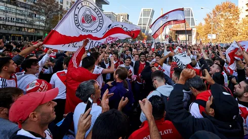 El color en Madrid lo puso River.