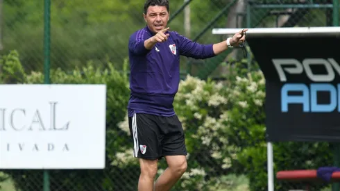 Gallardo tiene entre ceja y ceja la final contra Boca.