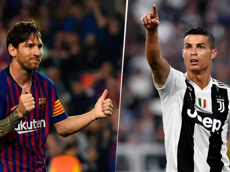 Messi y Cristiano, presentes para el River - Boca