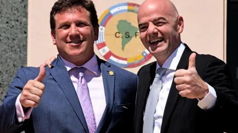 Domínguez e Infantino, los máximos responsables del papelón, y los que más rédito sacarán de la situación