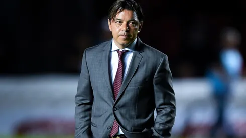 Gallardo volverá a ocupar el banco de suplentes de River tras su ausencia en la Bombonera. (FOTO: Getty)