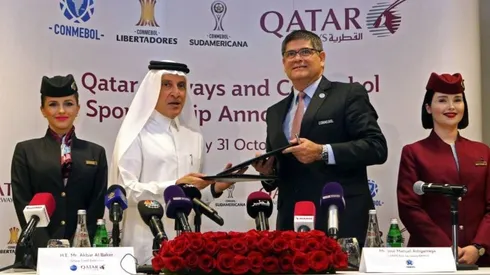 Este mismo mes, Qatar Airways y Conmebol firmaron un acuerdo de patrocinio.