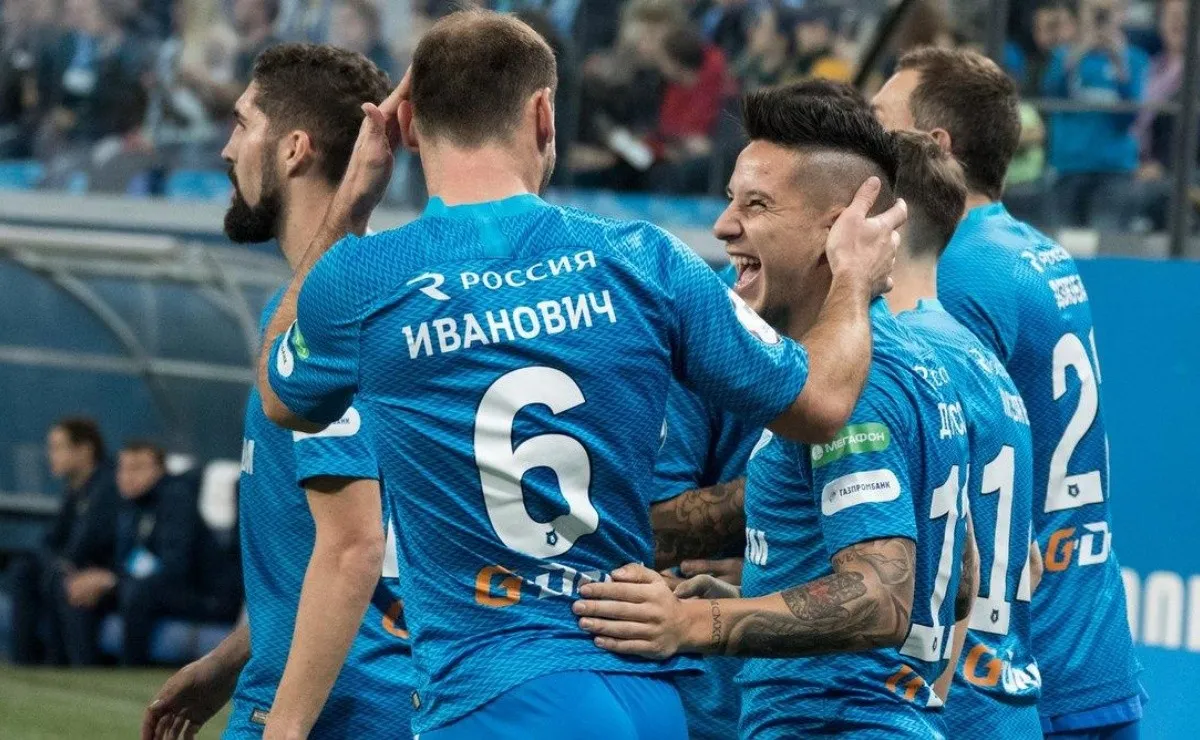 Driussi hizo un verdadero golazo en la victoria del Zenit.