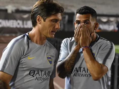 Pablo Pérez y Carlos Tévez se contradicen