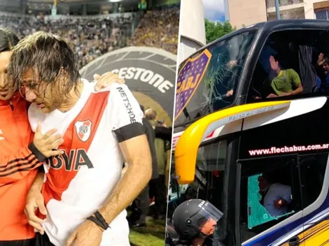 Diferencias entre la noche del gas pimienta y la apedreada al micro de Boca