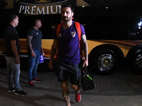 ¿Puede River recuperar a Scocco para la Superfinal?