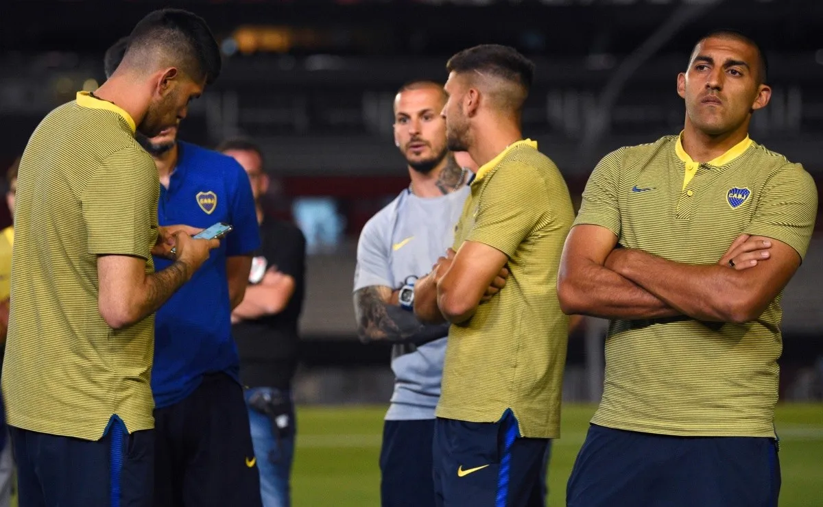 Los jugadores de Boca dieron un pésimo ejemplo.