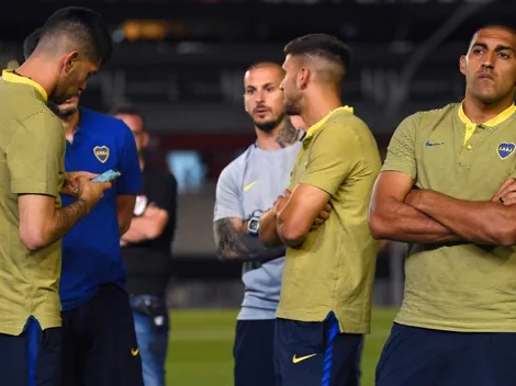 Los jugadores de Boca y una provocación absurda