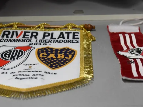 Vestuario listo para recibir a Boca