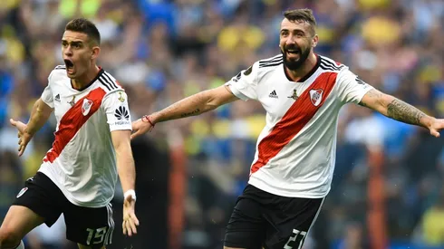 Lucas Pratto, la figura en el partido de ida.