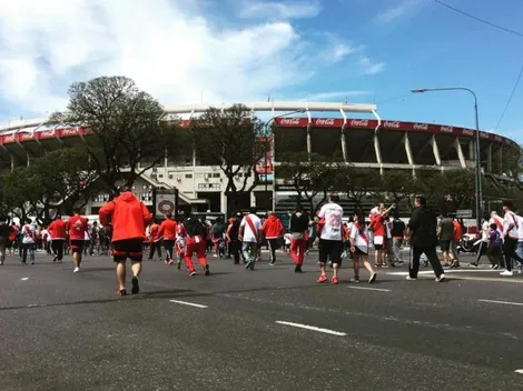 Por la zona de River ya se palpita la Superfinal