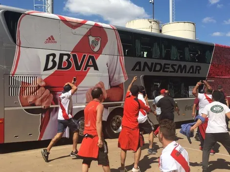 Excelente bienvenida al plantel de River en el Monumental