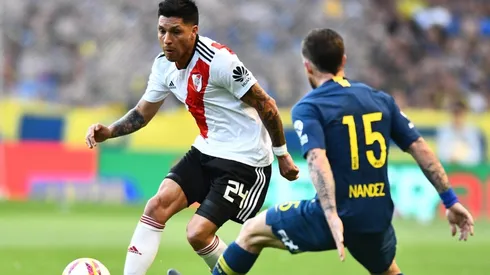 Enzo Pérez fue titular en todos los superclásicos desde que llegó a River, ¿le tocará otra vez? (FOTO: Getty)