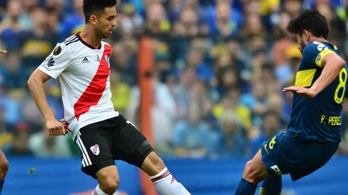River se enfrenta ante Boca en el estadio Monumental..