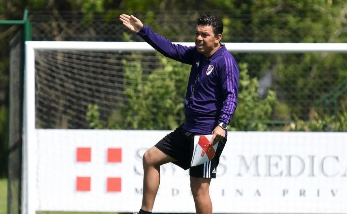 Gallardo se prepara para una nueva batalla crucial frente a Boca.