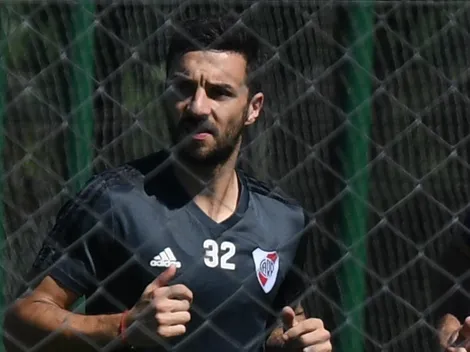 Scocco sintió molestias y vuelve a ser duda