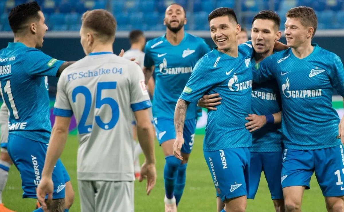 Zenit le ganó a Schalke 04 con un gran gol de Kranevitter.