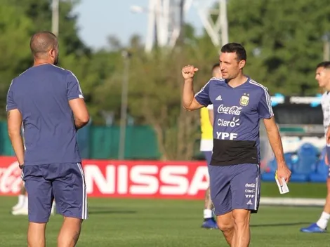 La probable formación de la Selección ante México