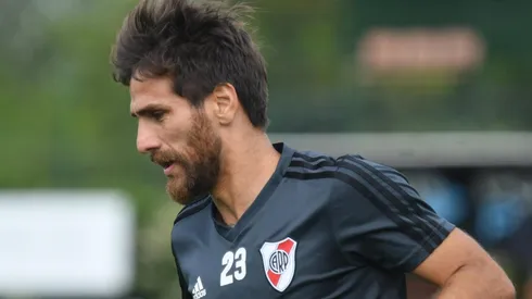 Leonardo Ponzio recibió el alta médica y se entrenó con normalidad.