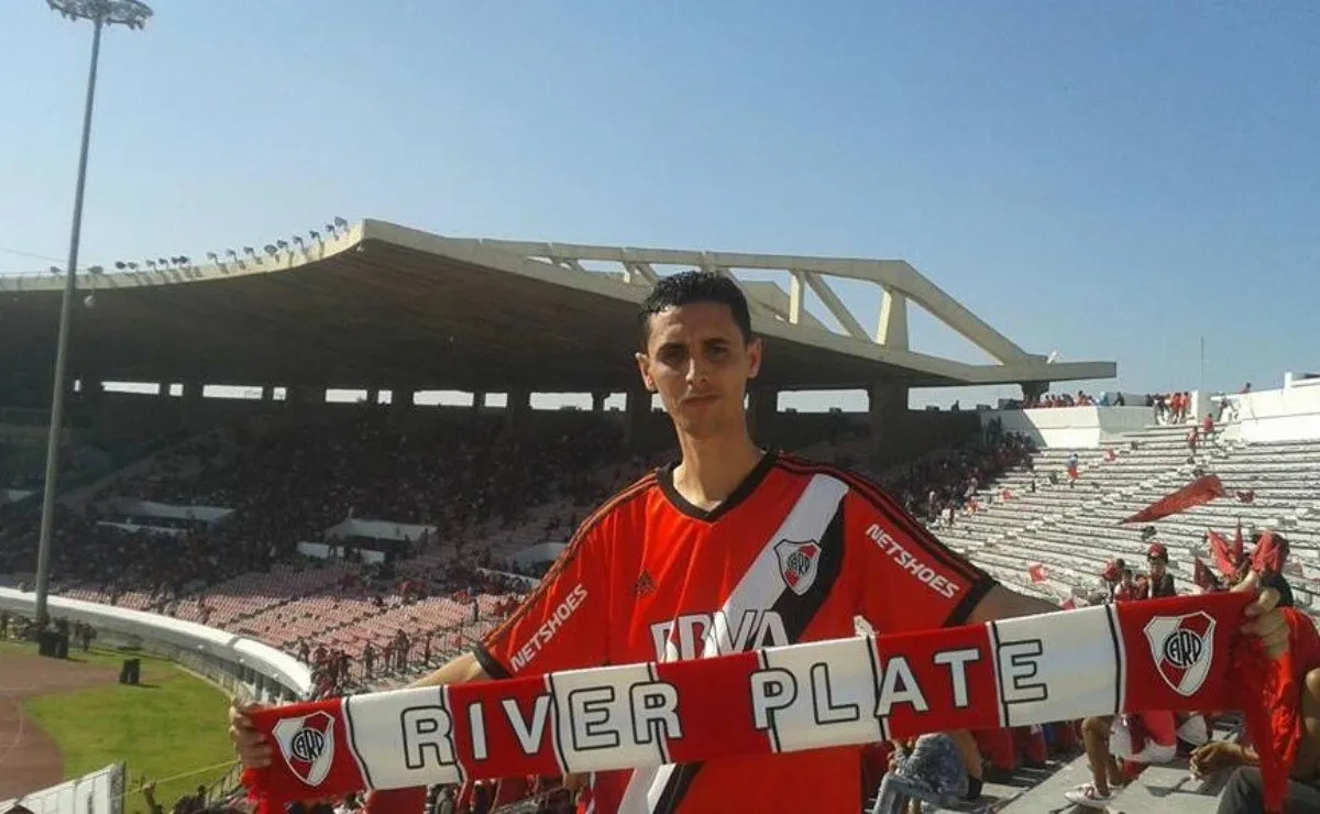 Amor por River a más de 9 mil kilómetros de distancia.