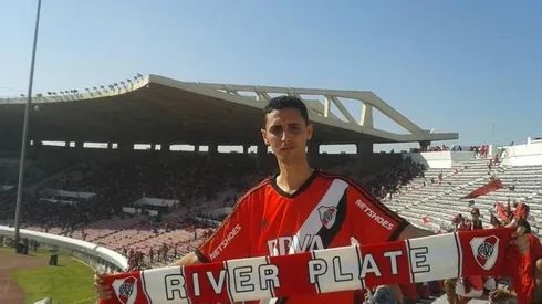 Amor por River a más de 9 mil kilómetros de distancia.