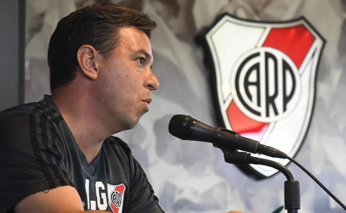 Gallardo llegó a su séptima final internacional como DT de River. (FOTO: Diego Haliasz - Prensa River)