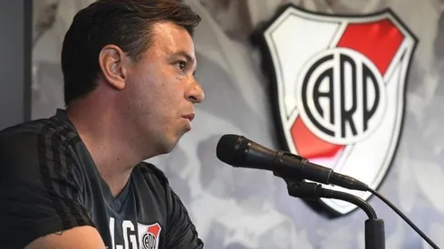 Gallardo llegó a su séptima final internacional como DT de River. (FOTO: Diego Haliasz - Prensa River)