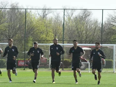 Práctica en Ezeiza luego del descanso
