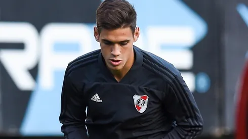 Martínez Quarta, quien ayer cumplió dos años de su debut extraoficial, lleva 45 partidos oficiales en River. (FOTO: Getty)