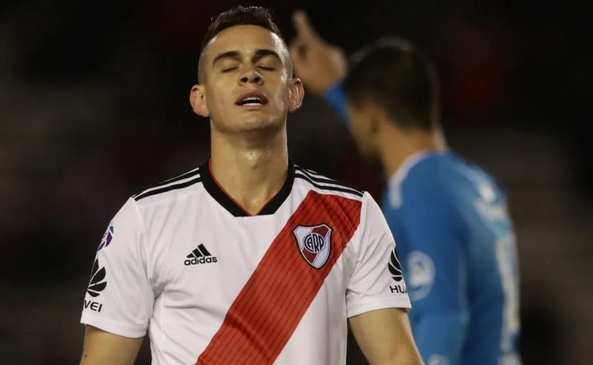 Borré no podrá jugar el duelo decisivo contra Boca.