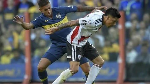 Todo listo para la primera final entre River y Boca.