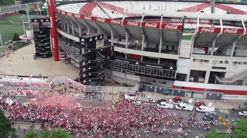 Los fanáticos de River fueron convocados por la Subcomisión del Hincha