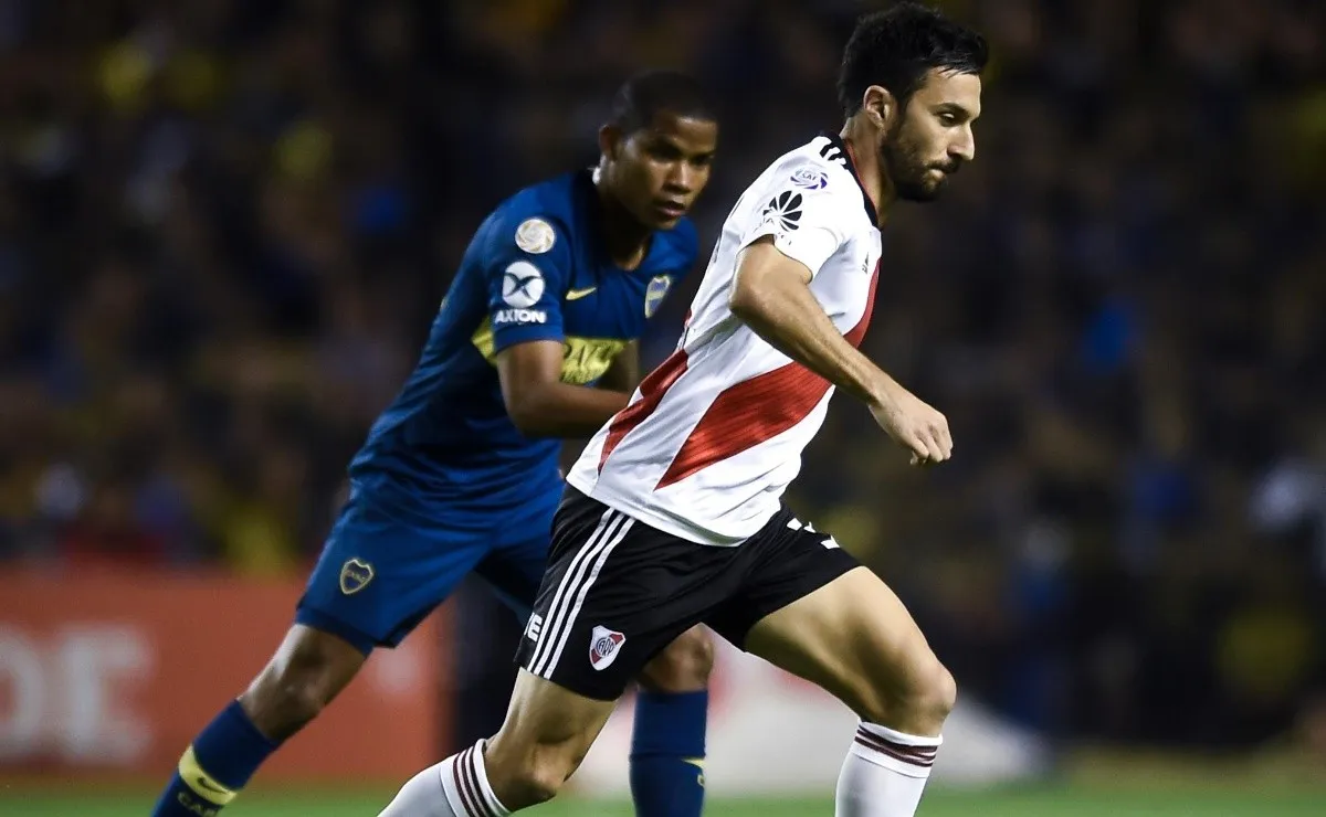 Siempre fundamental contra Boca, esta vez Nacho Scocco no podrá estar.