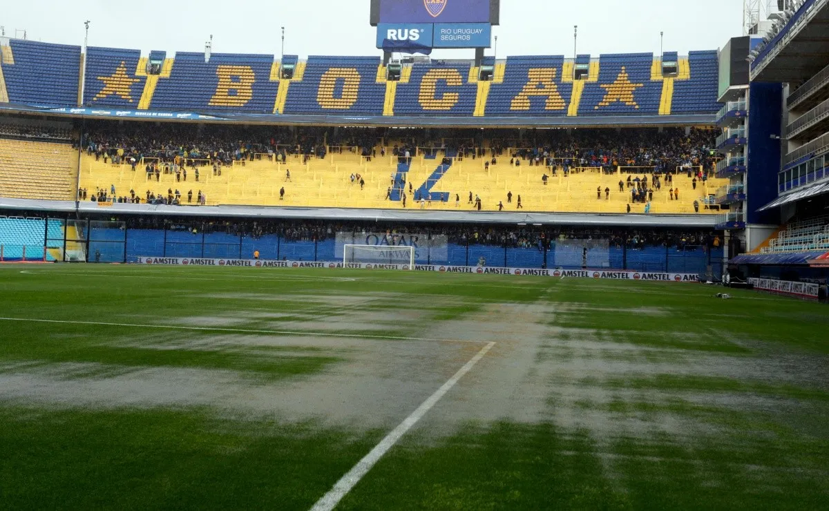Olympique de Marsella publicó un tuit sugestivo burlándose de la inundación en La Boca.