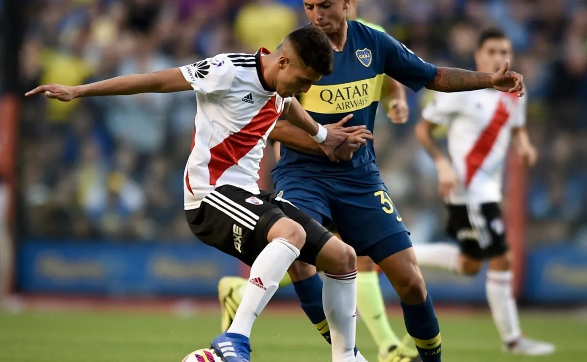 River nunca pudo vencer a Boca como visitante por copas internacionales: 7 empates y 7 caídas. (FOTO: Getty)