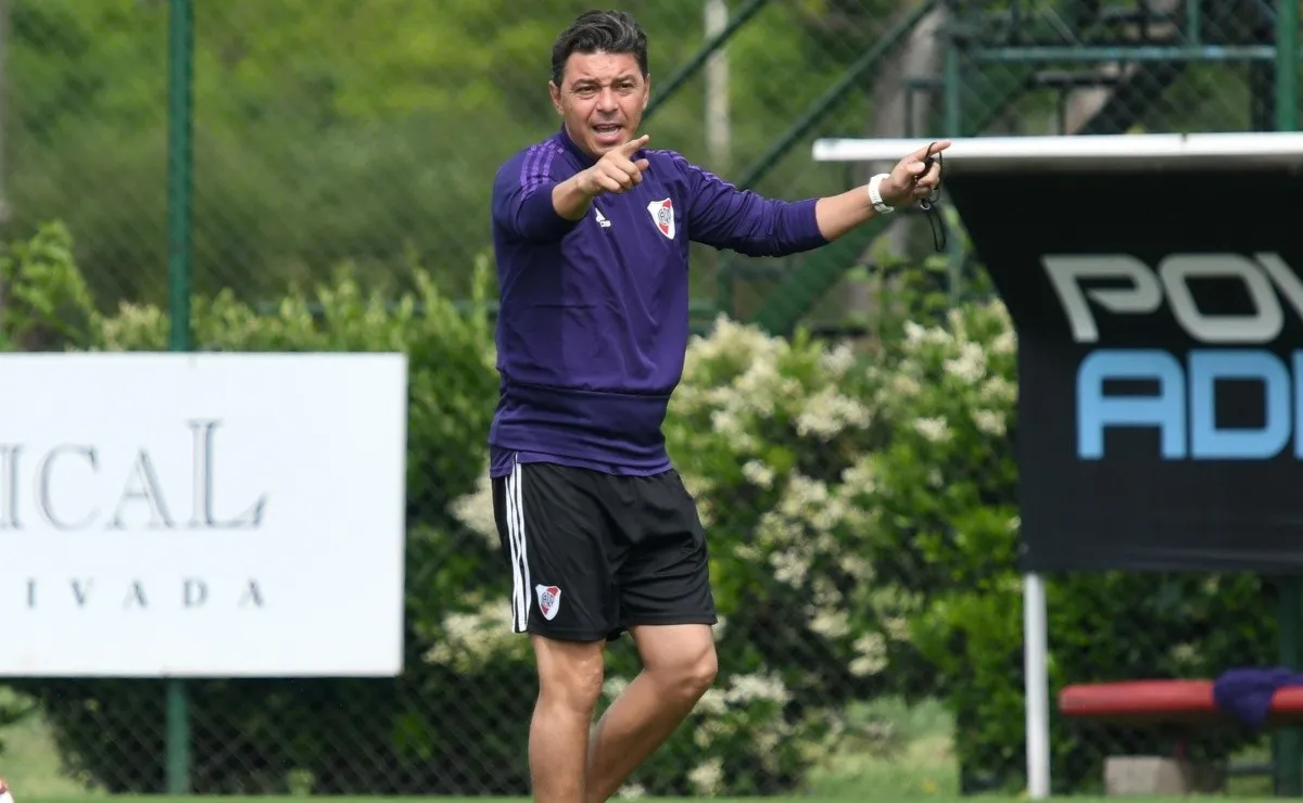 Gallardo dirigirá su séptima final internacional como DT de River: perdió frente al Barcelona y ganó el resto. (FOTO: Getty)
