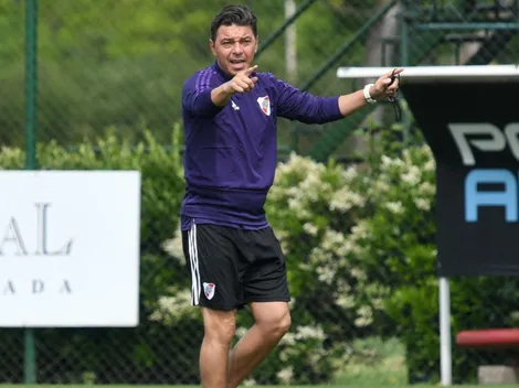 Entrenamiento de River en Cardales y probable formación