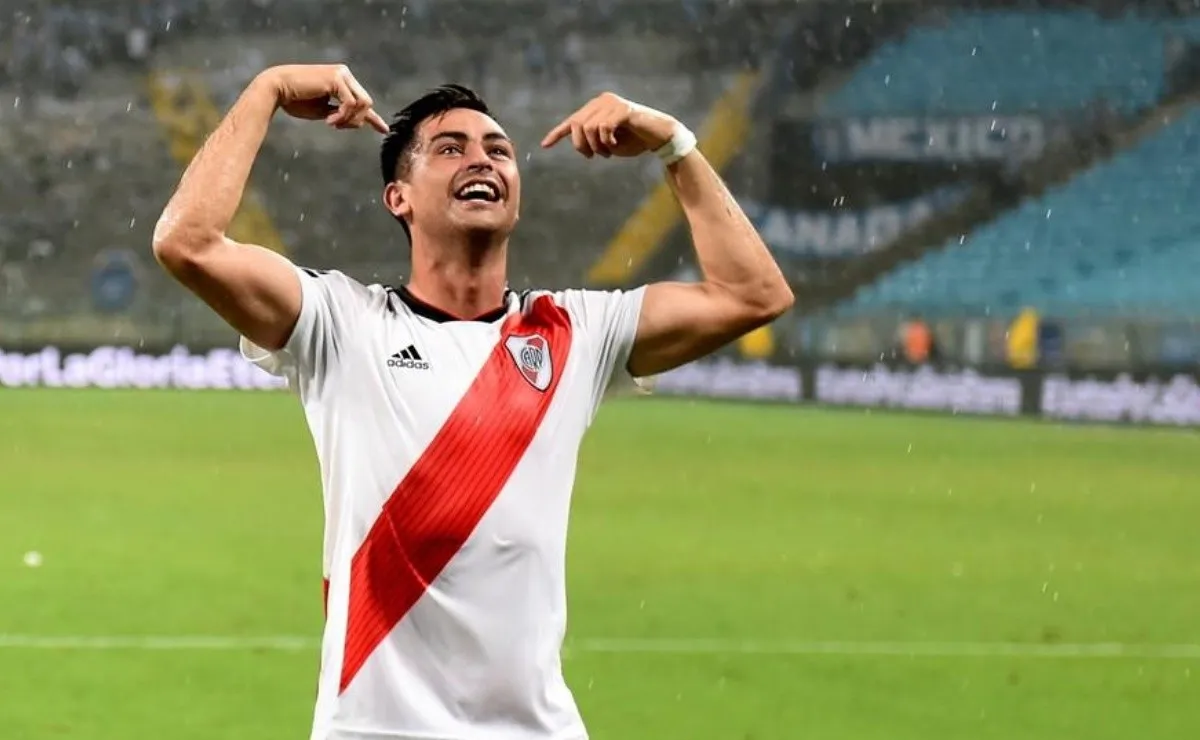 Gonzalo Martínez, clave en la clasificación a la final de la Libertadores.
