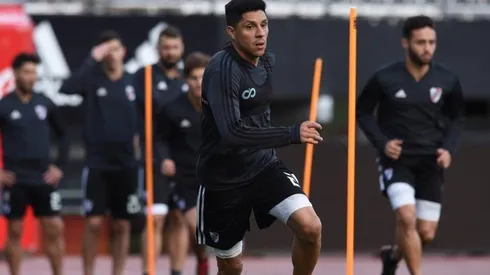 Al igual que en el Superclásico del torneo local, Enzo Pérez sería titular. (FOTO: Diego Haliasz – Prensa River)
