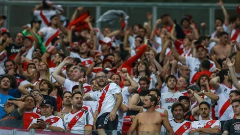 Los hinchas de River qué locos que están...
