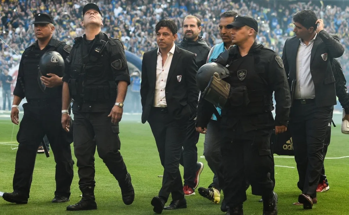 El entrenador de River se manifestó sobre esta posibilidad.