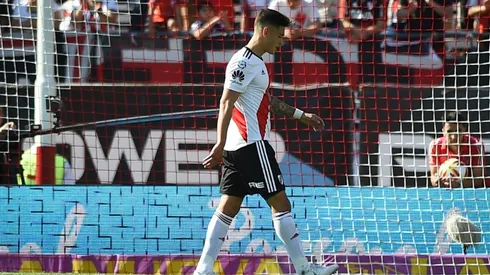 Fue la primera expulsión oficial de Martínez Quarta a nivel oficial en River. (FOTO: Getty)