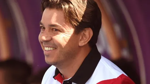 Lejos de mostrar tensión, Gallardo exhibió serenidad antes de las dos finales contra Boca. (FOTO: Getty)