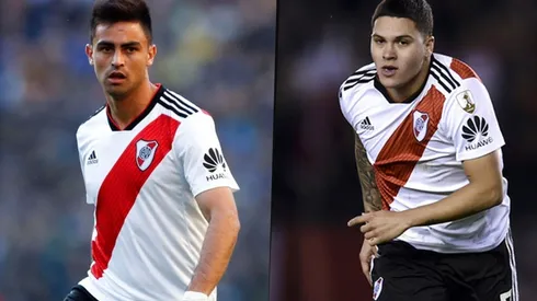 Martínez y Quintero, dos piezas claves en el juego de River.