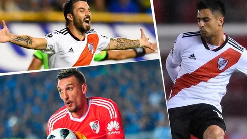 Scocco, Armani y el Pity, tres de las cartas fuertes de Marcelo Gallardo.
