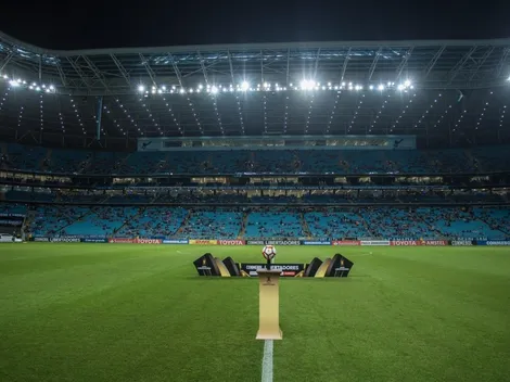 La cancha de Gremio mejora su estado