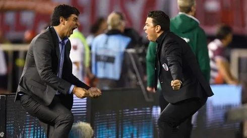 Biscay y Gallardo, una dupla que ha hecho historia en el banco de suplentes de River.